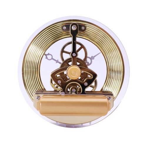 86mm Quartz Clock Movement with Roman Numerals Gold