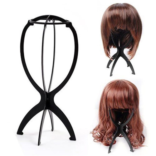 Wig Stand Plastic Folding for Washing Drying 1 pc