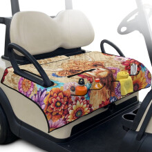 Golf Cart Seat Covers 51.18x30.31 Inches with 4 Front