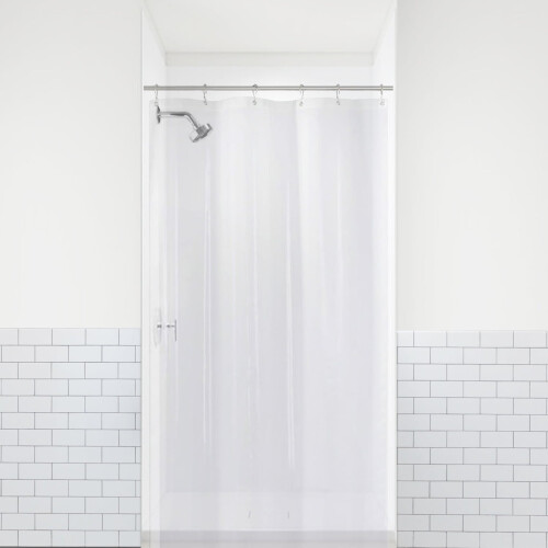 Doublure de rideau de douche robuste 91 x 183 cm