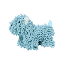Serviette chenille douce et absorbante en microfibre verte