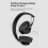 Bluetooth Headset Over-Ear Foldable Wireless Hi-Fi Stereo 4