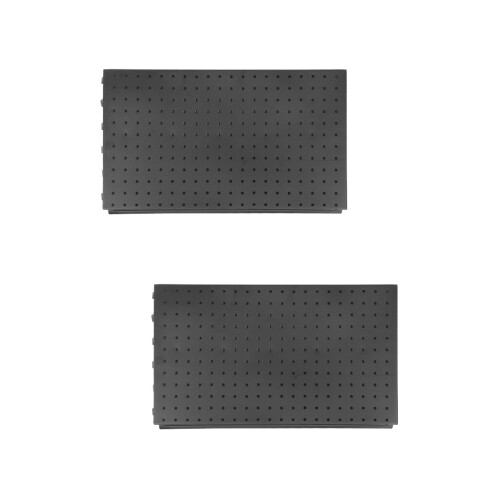 HOMEMAXS Metal Pegboard Panel Wall Mount 2 pcs 2