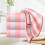 Buffalo Check Microfiber Knitted Throw Blanket 29 x 13 Inch 1