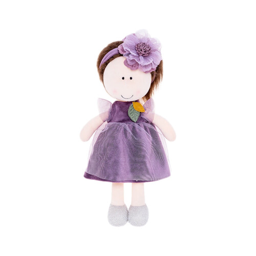 Soft Knit Doll Cotton-Filled Plush 1 Piece 1