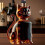 Carafe à whisky en forme de chat 300 ml 1