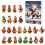 Calendrier de l'Avent de Noël - Décorations de poulets - 24 pièces 1
