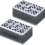 TOTO Washlet luftfilter 2-pack för THU6474-01THU6072S550E 1
