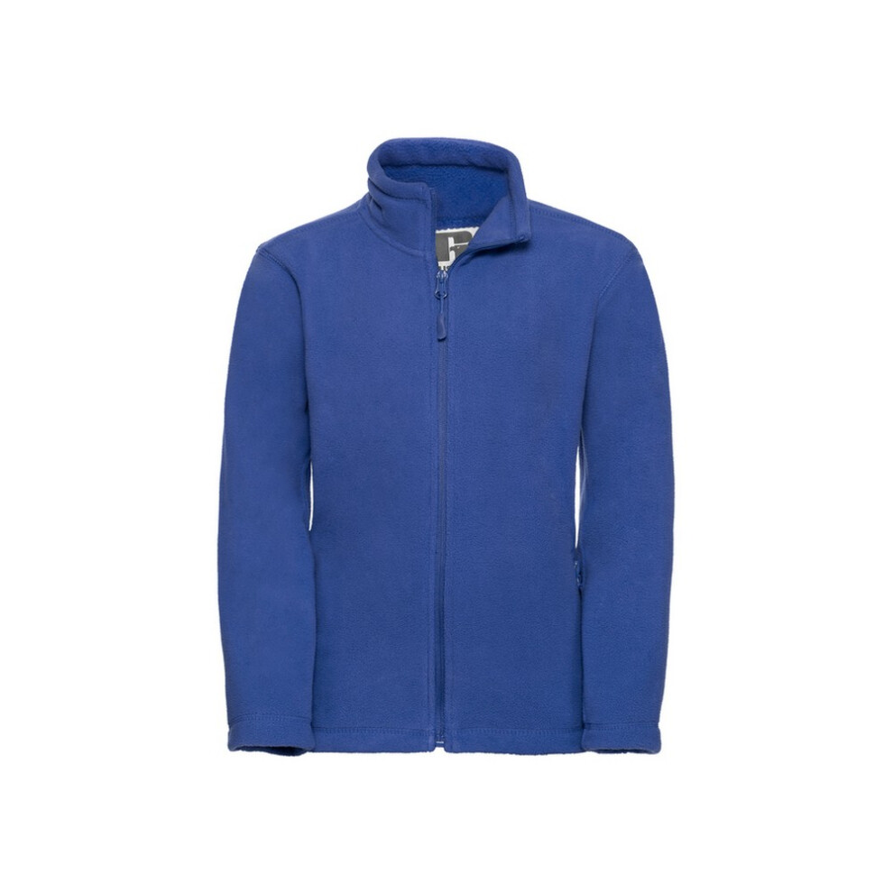 Russell (11-12 Years, Royal Blue) Childrens/Kids Fleece Jacket