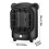 Desktop Space Heater Electric Small Fast-Heating Silent 2