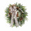 Christmas Wreath with Red Berries Pinecones Bow 24 inch 1