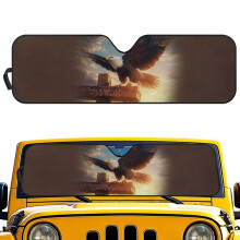 Windshield Sun Shade for Jeep Wrangler JK JL 1997–2024