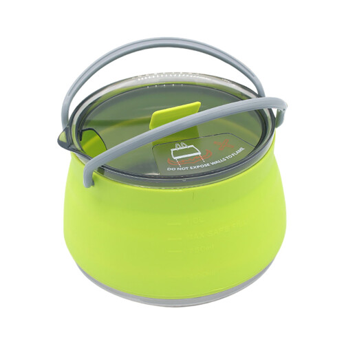 Silicone Camping Pot Portable Foldable 1L
