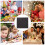 Black Cocktail Napkins Double Layered 100 Pack 6