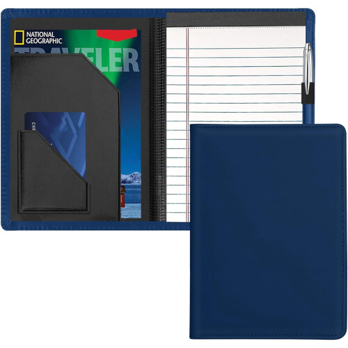 A5 Junior Padfolio Folder with 5x8 Pad and Storage Pocket