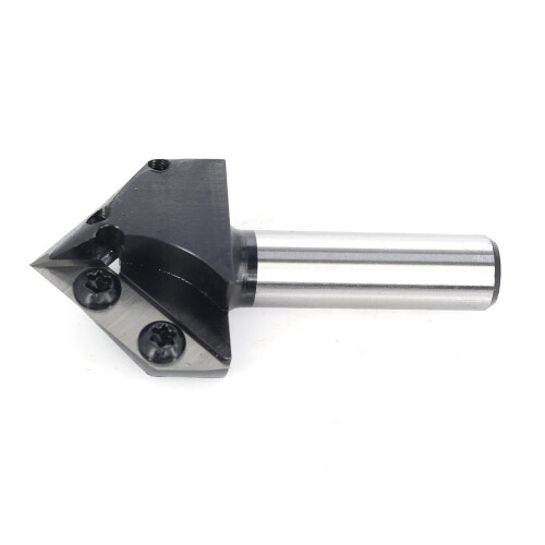 V-Groove Router Bit 90-Degree Dual Carbide Blades 2