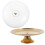 Glass Cake Stand Covered 10 Inch Diameter 1