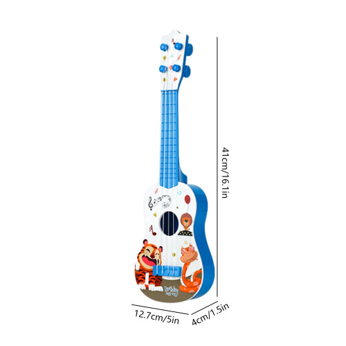 Kids Ukulele Toy Nylon Strings 16.1 Inch 1