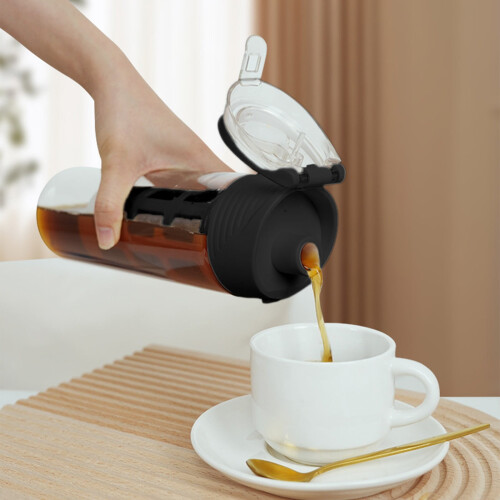 Cold Brew Tea Bottle with Strainer BPA-Free 1 pc
