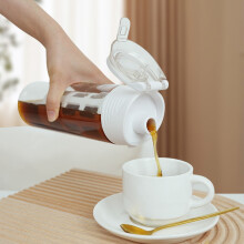 Cold Brew Tea Bottle with Built-In Strainer BPA-Free