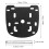 Motorcycle Rack Flat Mount Adapter Plate 1 Set 2