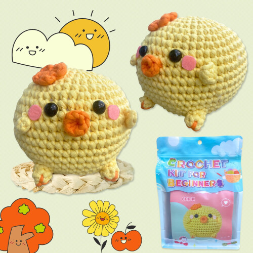 Crochet Starter Kit for Beginners with Tools and Tutorials 1