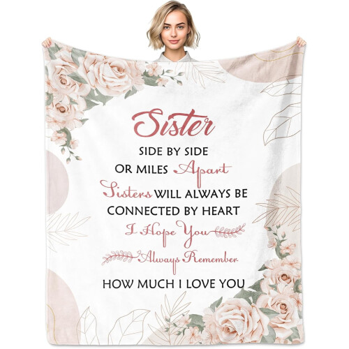 Couverture Sisters Gifts 60x50 pouces