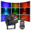 Disco Light USB Rechargeable RGB Strobe Projector 1pc 5