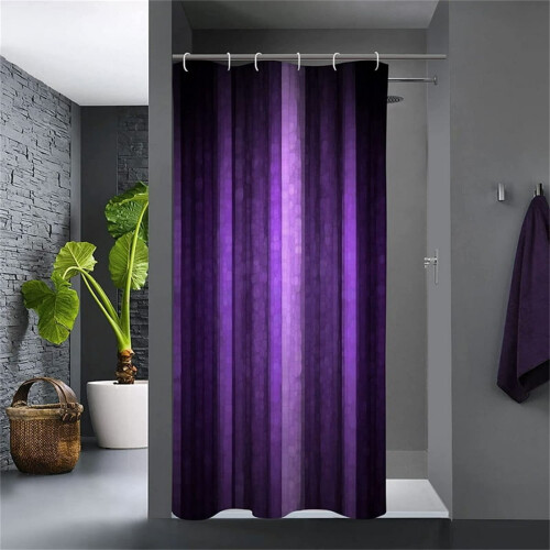 Duschdraperiset Hög Svart Grå Abstrakt 90x180