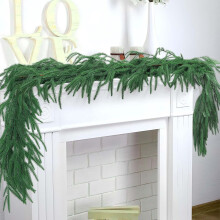 Artificial Snowy Pine Garland 59 Inch