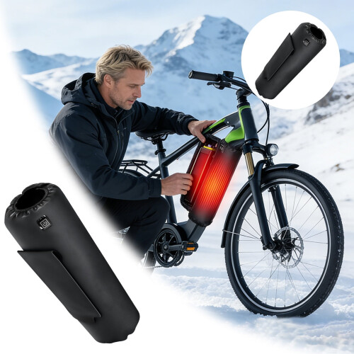Heated E-Bike Battery Cover Thermal Insulation for Cold
