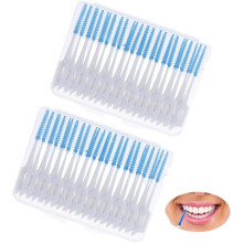 Silicone Double-Sided Interdental Brushes 80 Pieces