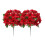 Poinsettia Artificial Bush Christmas Decoration Red 1
