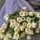 Handmade Rose Bouquet Throw Blanket Soft Cotton Knitted 1 pc 1