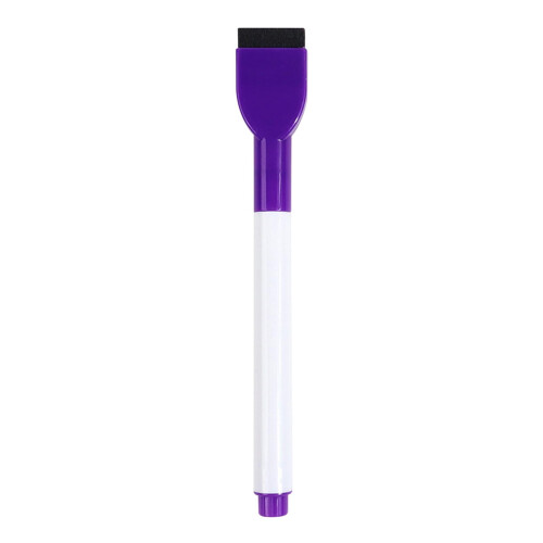 Whiteboard Markers Non-Magnetic Fine Tip Purple 1 Count