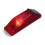 Solar Warning Light Yellow Plastic 1 Set 1