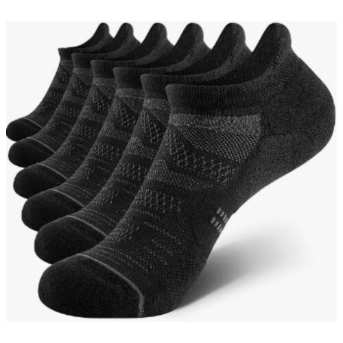 Women's Ankle Running Socks Cushioned Low-Cut Tab Style 6