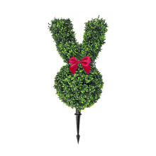 Artificial Bunny Topiary Tree 23.62 inch with Ground Spike