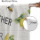 Farmhouse Lemon Kitchen Curtains Rustic Black White Buffalo 7