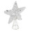 Silver Star Tree Topper Lightweight Christmas Decor 7