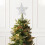 Silver Star Tree Topper Lightweight Christmas Decor 3