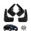 Mud Guards for Hyundai Elantra 2011–2015 Black 4-Piece 1