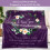 Soft Purple Throw Blanket 60x50 inches 2