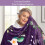 Soft Purple Throw Blanket 60x50 inches 3
