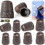 Sewing Thimbles Metal Finger Protector 20 pcs Brass 1