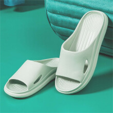 Pillow Slippers Unisex Cushioned Thick Sole Green Size 8.5