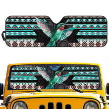 Foldable Windshield Sun Shade for Jeep Wrangler JL/JLU and
