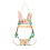 Wooden Easter Door Wreath Rabbit Design 1 Piece 1