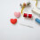 Knitting Needle Stoppers Red Antislip 12 Pcs 4