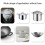 Silicone Hot Handle Holder Non-Slip Pot Holder 2-Pack 8